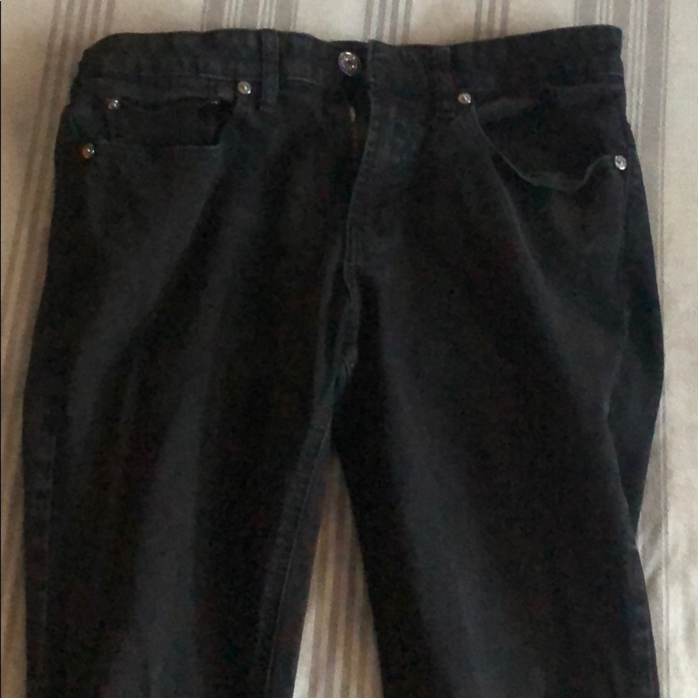 Black Stacked Skinny jeans
